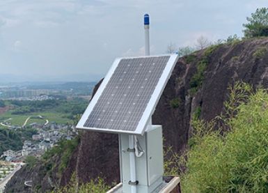 雷電預警系統入駐麗水雙童山景區項目【易造防雷】