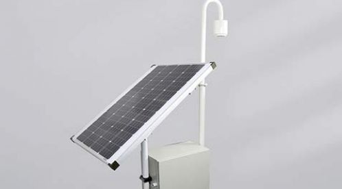 太陽能供電的雷電預警系統的安裝接線-來看看專業廠家如何解答【杭州易造】