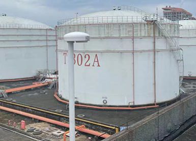 易造防雷為廣西油氣碼頭提供雷電預警系統 易造防雷為廣西油氣碼頭提供雷電預警系統