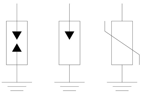 浪涌保護器符號